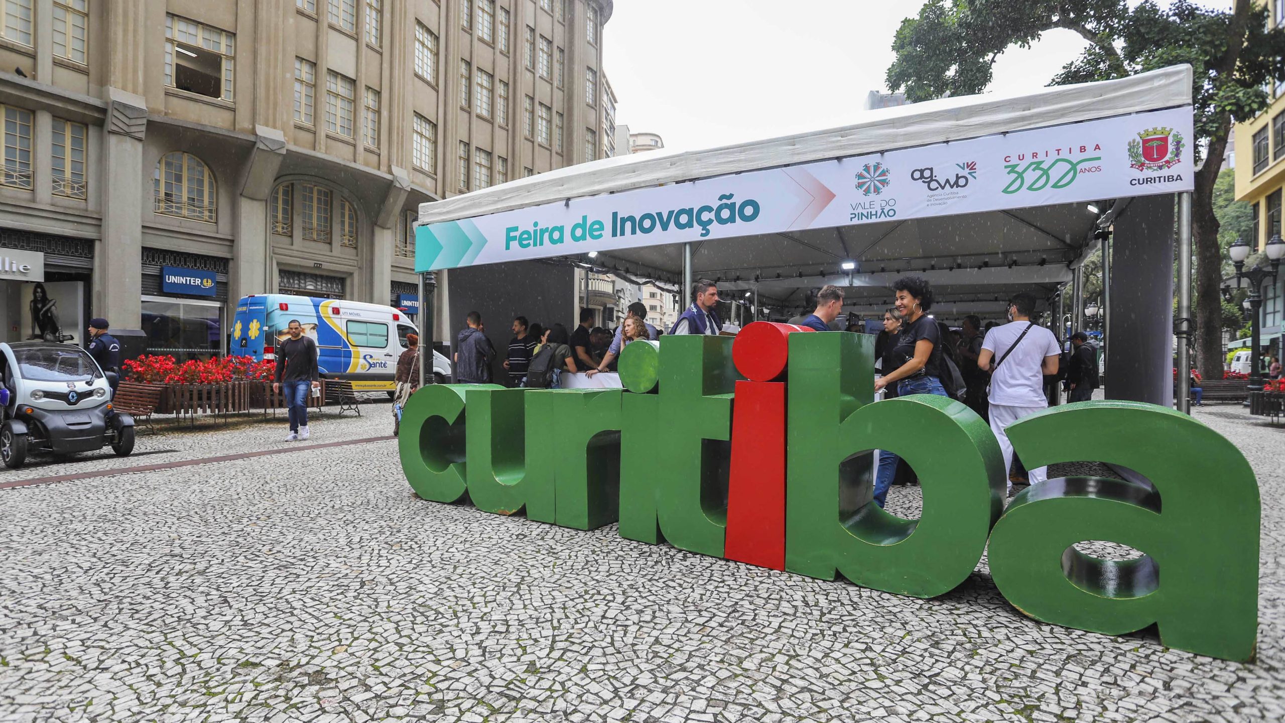 Feira de Inovação vai transformar o Centro de Curitiba em vitrine de ideias e negócios. Foto: Daniel Castellano/SECOM (arquivo)