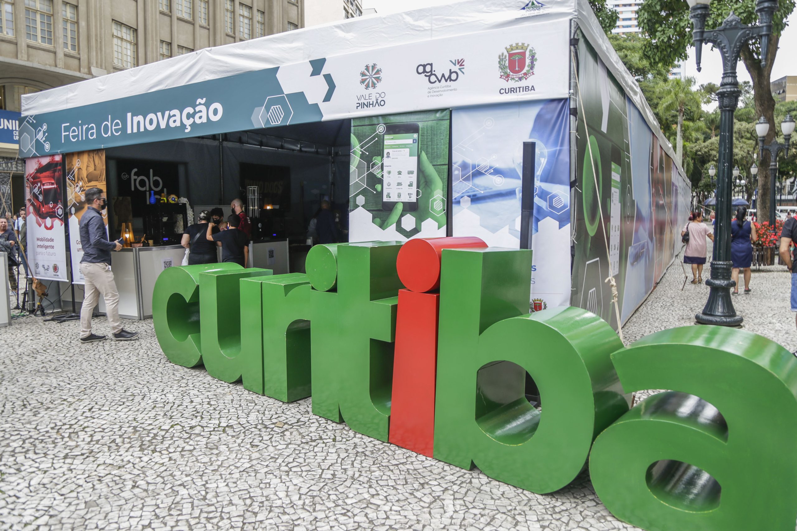 Feira de Inovação do Vale do Pinhão leva tecnologia, criatividade e novos negócios ao Centro de Curitiba. Foto: Pedro Ribas/SMCS (arquivo)